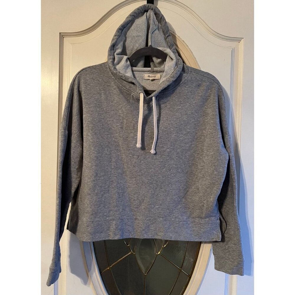 Madewell Gray Sweatshirt hoodie size small